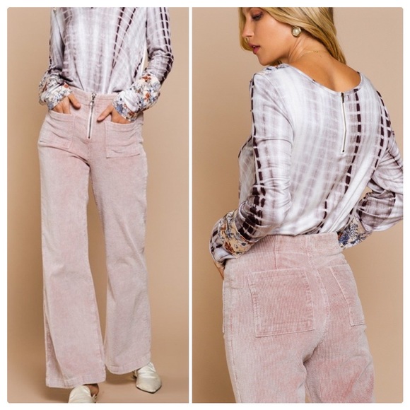 POL Vintage Wash Corduroy Pants - Picture 4 of 14